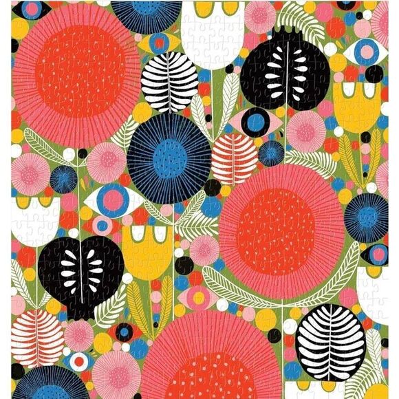 Galison Eyes in the Garden 500 pc Jigsaw Puzzle - Picture 3 of 11